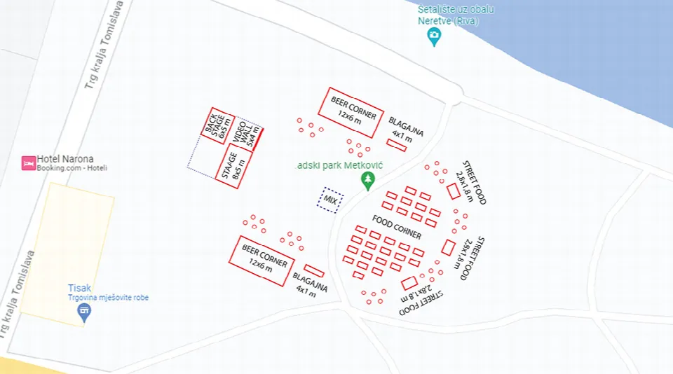 Raspored festivala u Gradskom parku